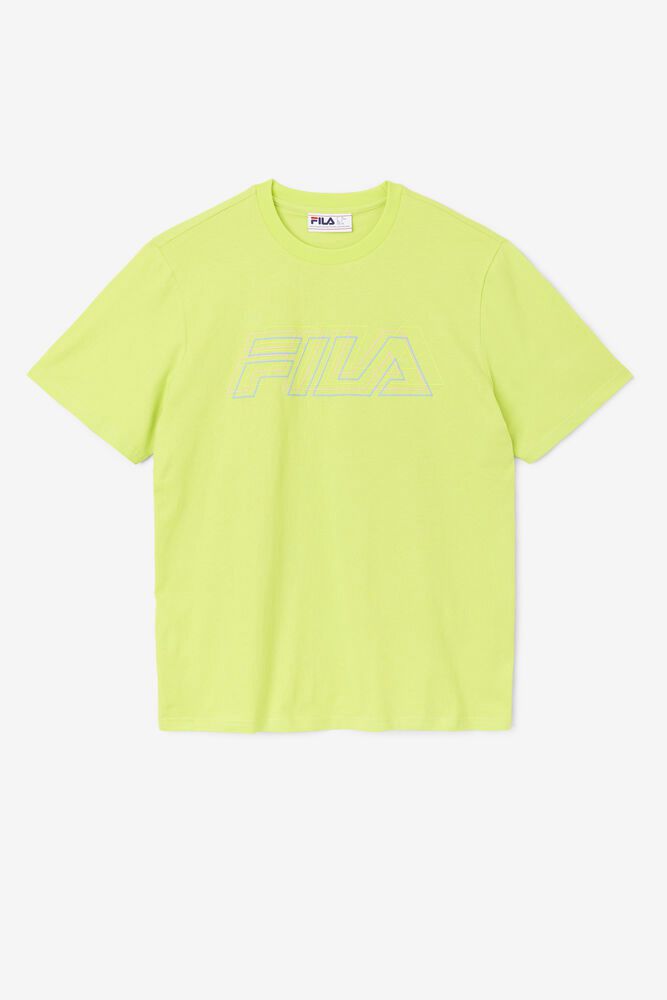 Fila Lakosa T-Shirt Light Green - Mens - 75423JBAL